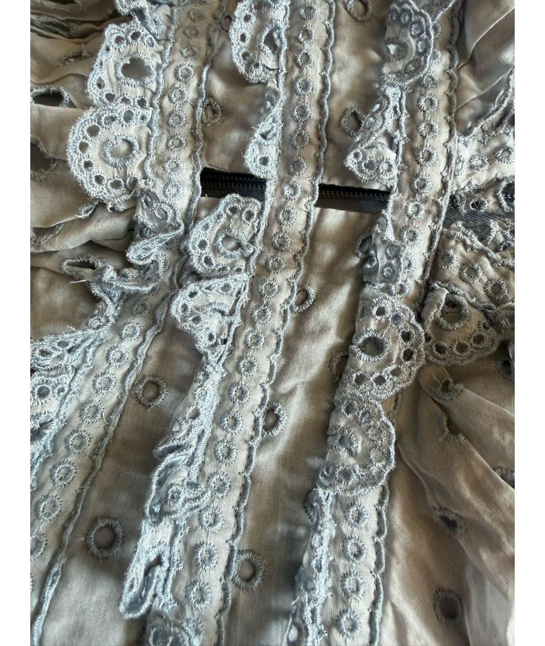 ZIMMERMANN Голубое платье, фото 3