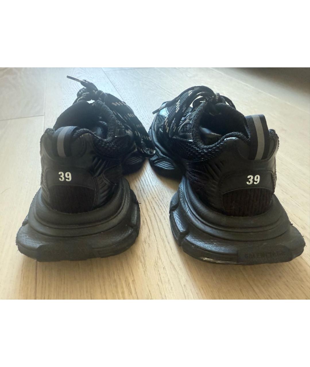 BALENCIAGA Черные кроссовки, фото 4