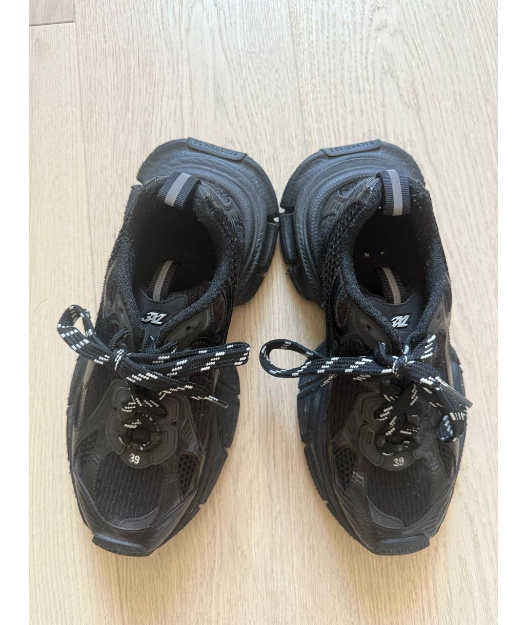 BALENCIAGA Черные кроссовки, фото 3