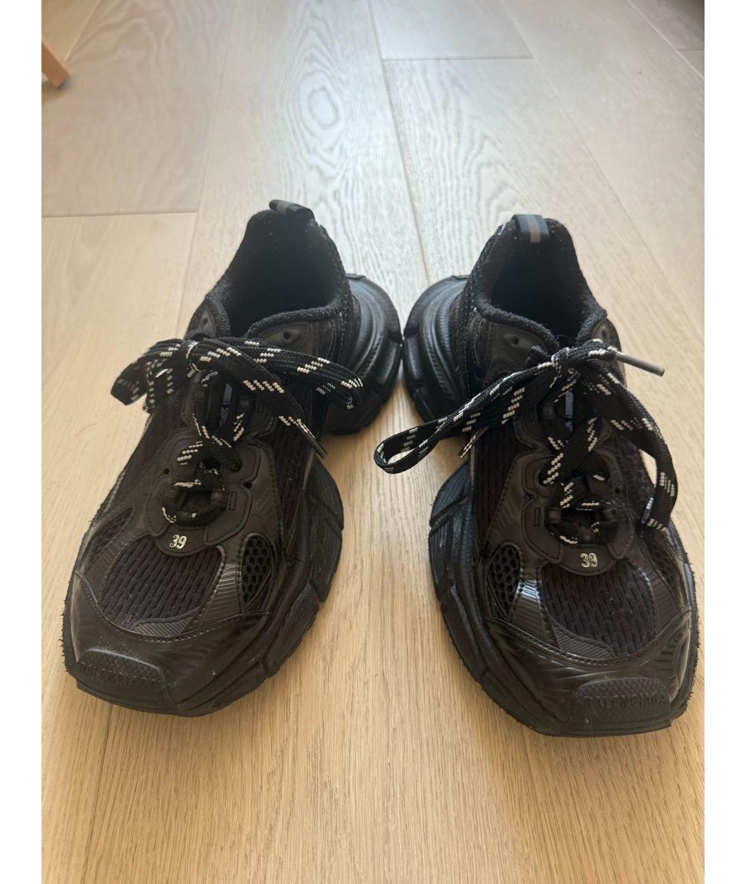 BALENCIAGA Черные кроссовки, фото 2