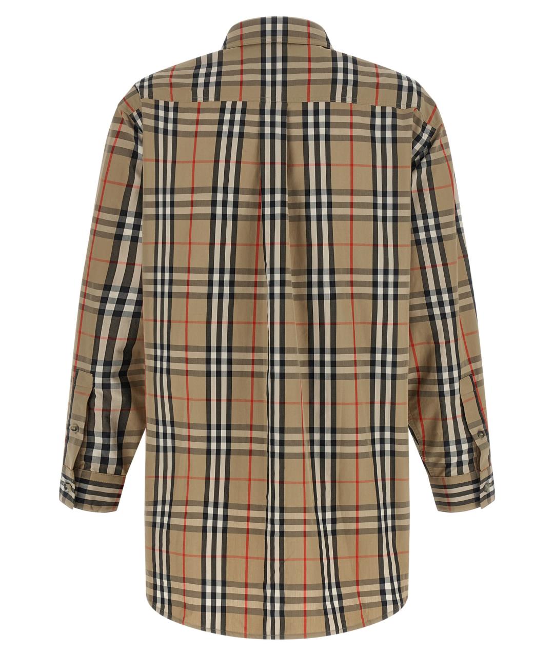 BURBERRY Мульти хлопковая рубашка, фото 2
