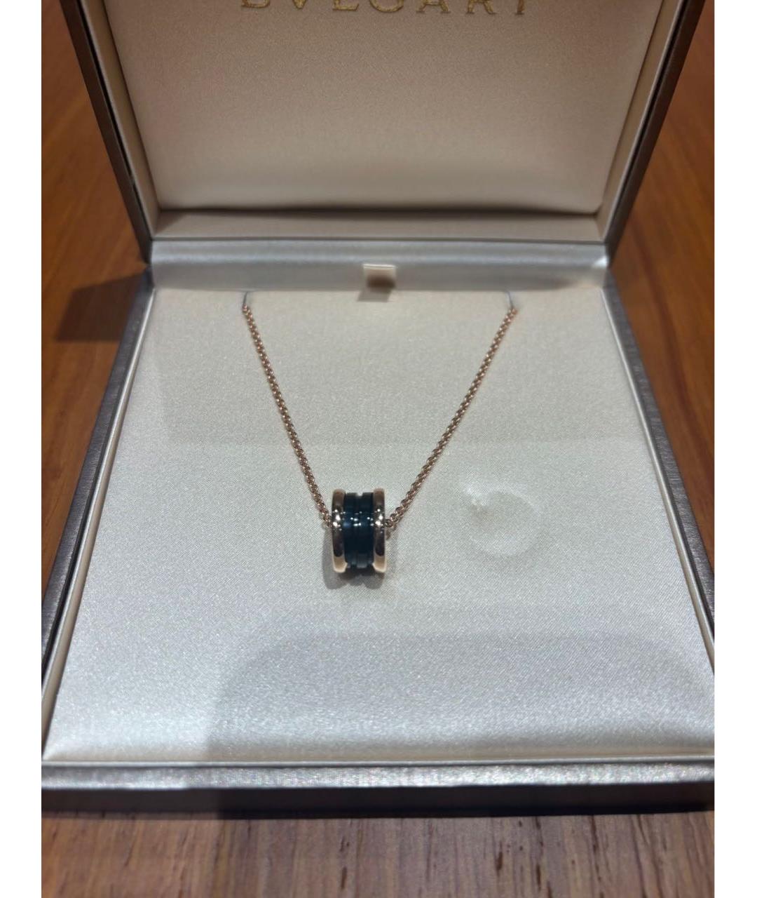 BVLGARI Золотое колье из розового золота, фото 2