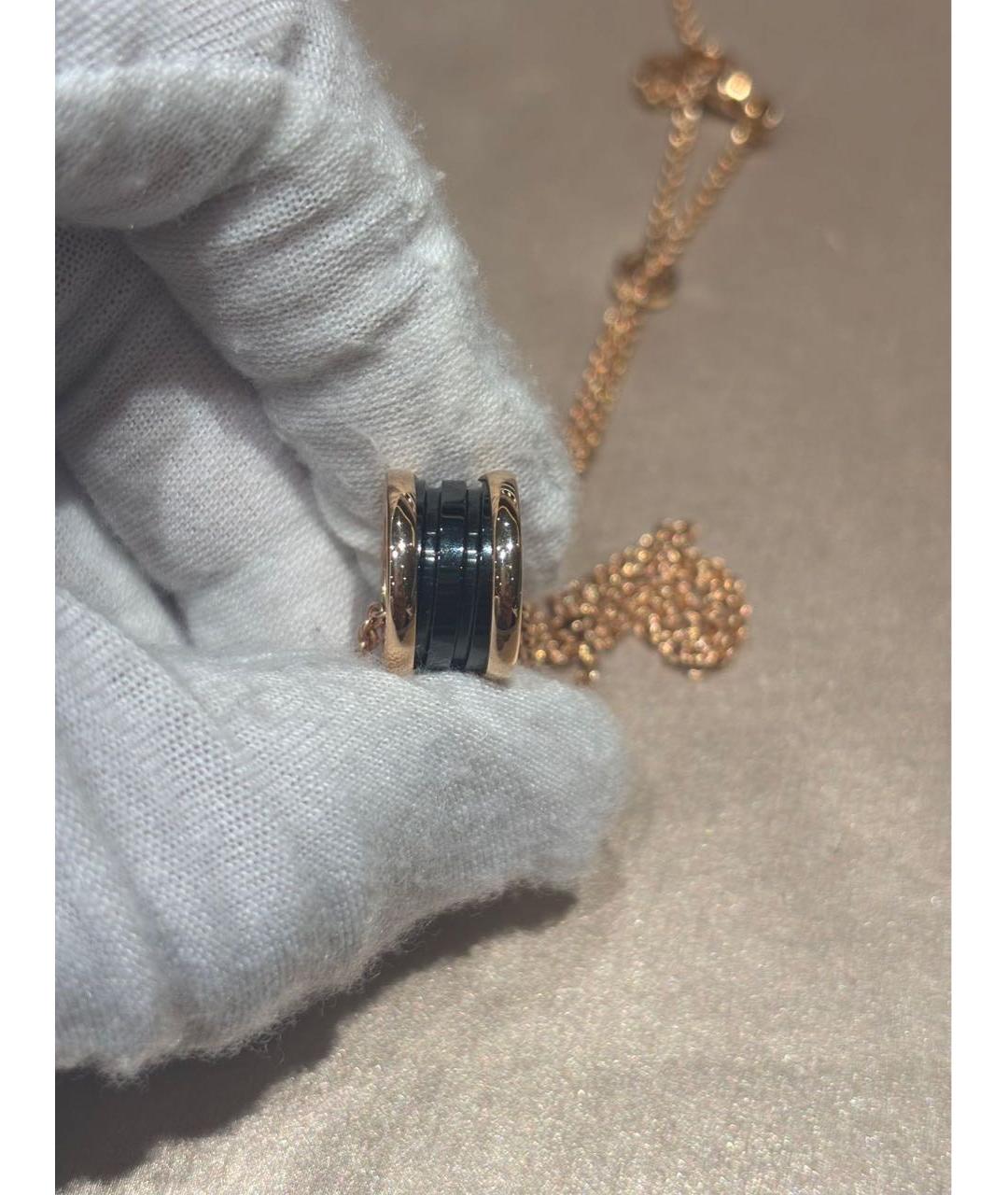 BVLGARI Золотое колье из розового золота, фото 4