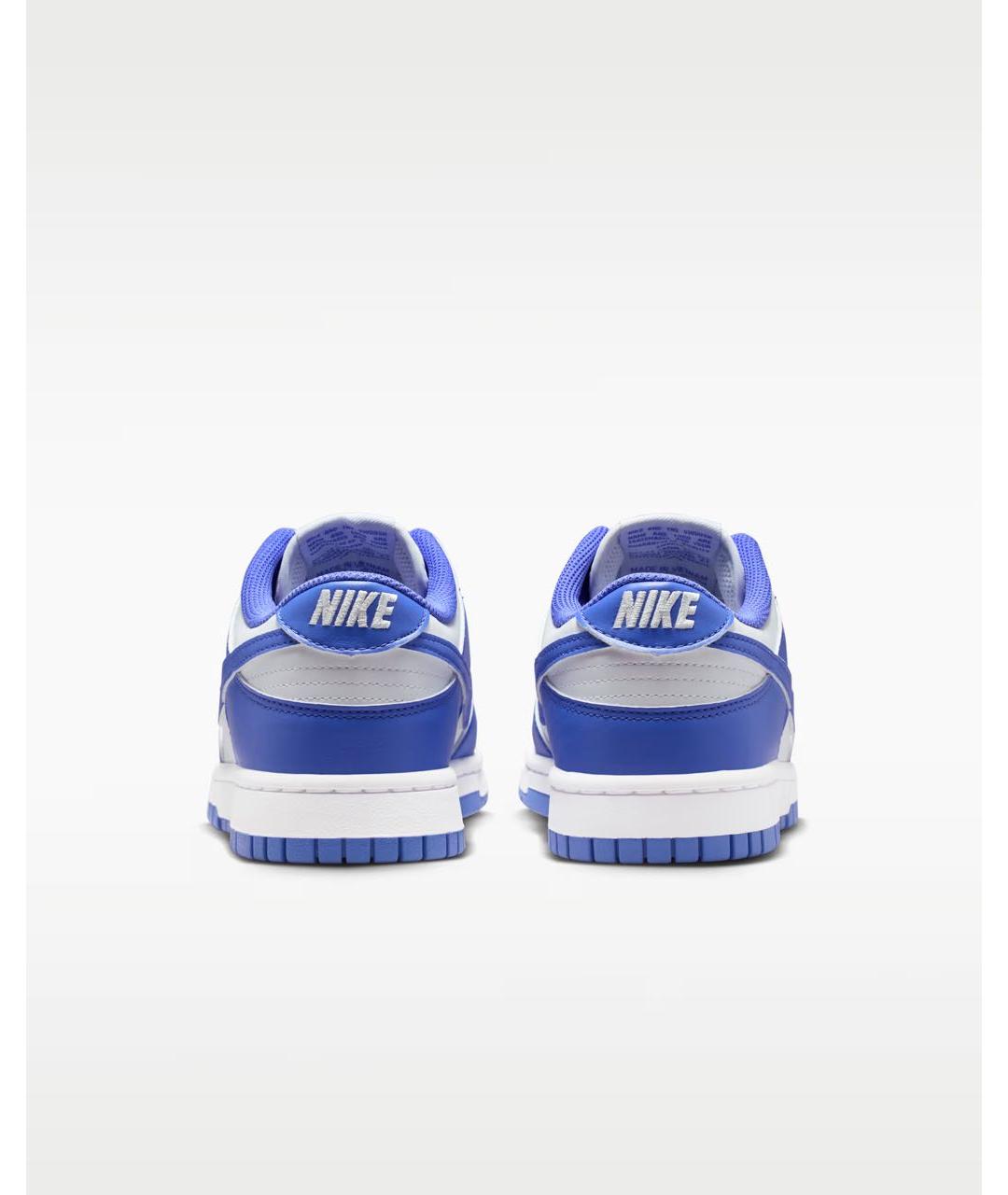 NIKE Синие кожаные кеды, фото 5
