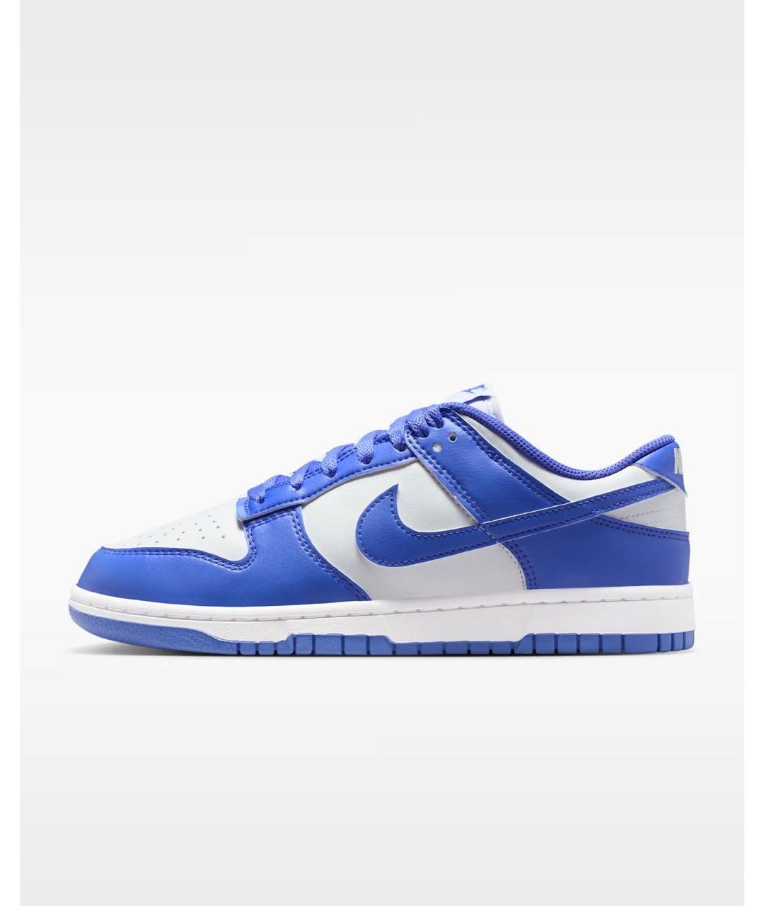 NIKE Синие кожаные кеды, фото 8