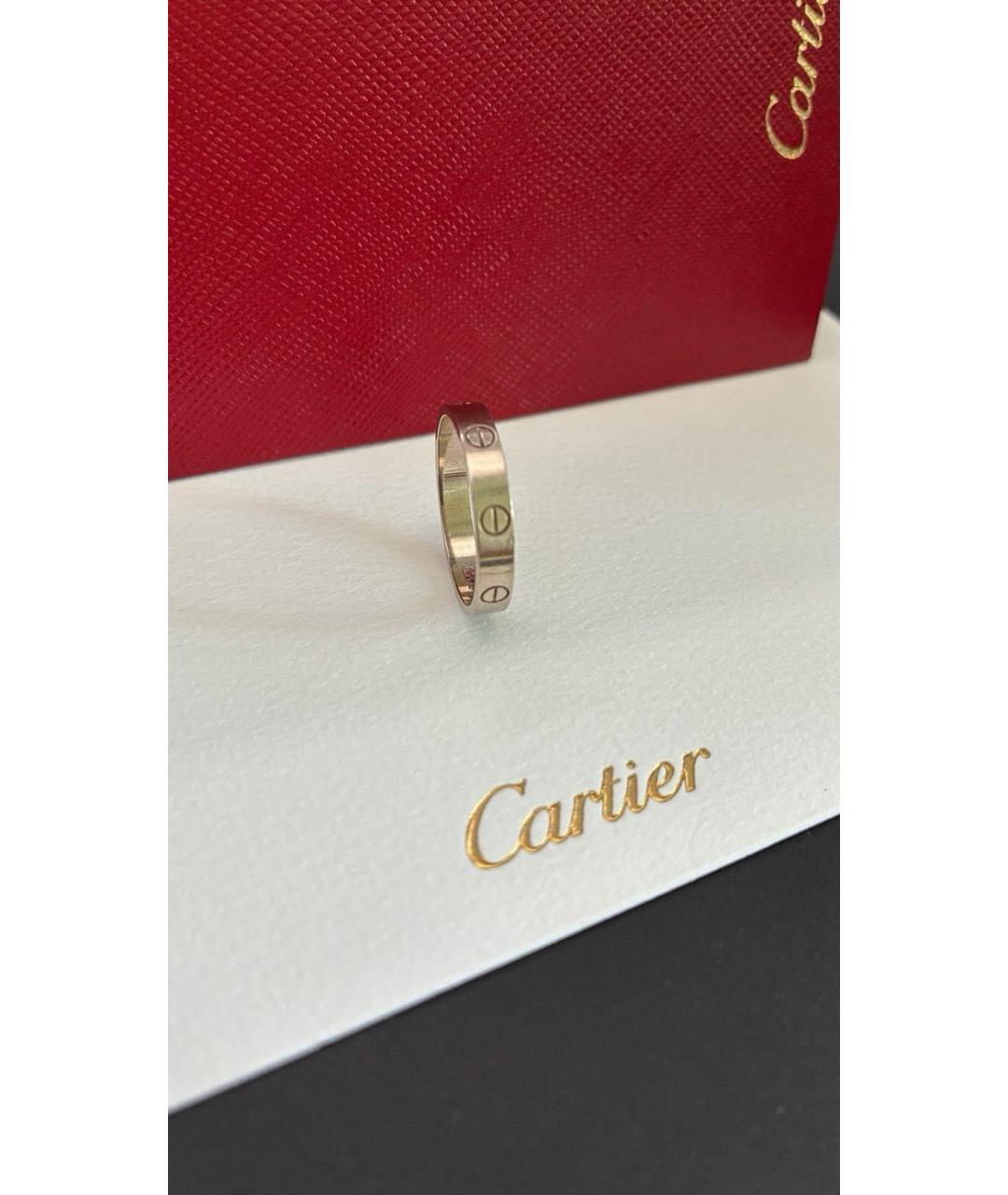 CARTIER Серебряное кольцо из белого золота, фото 4