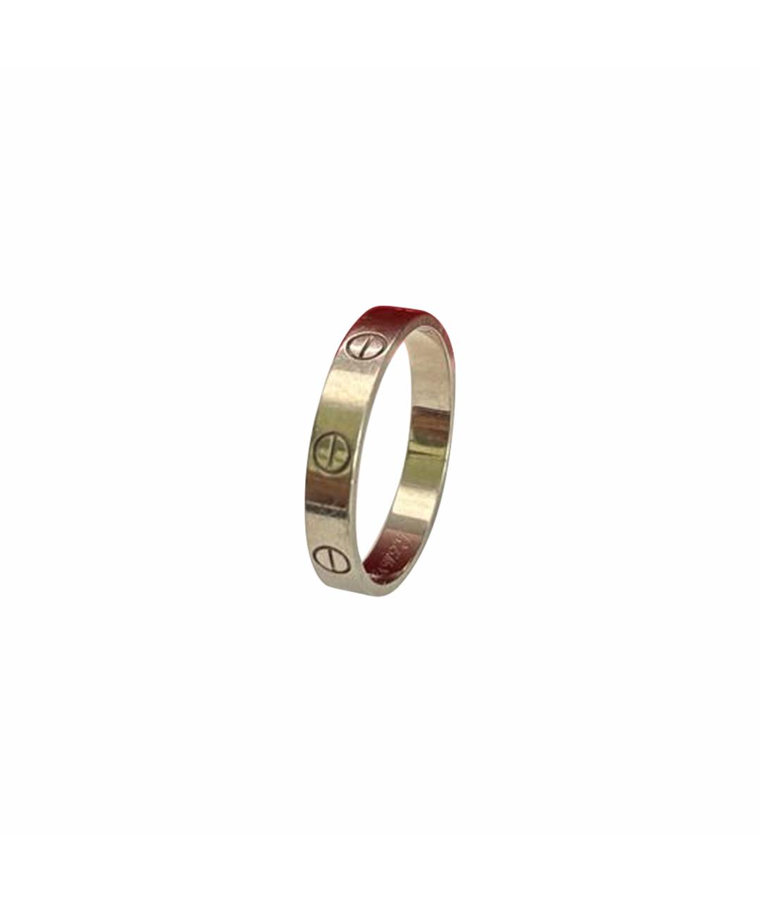 CARTIER Серебряное кольцо из белого золота, фото 1