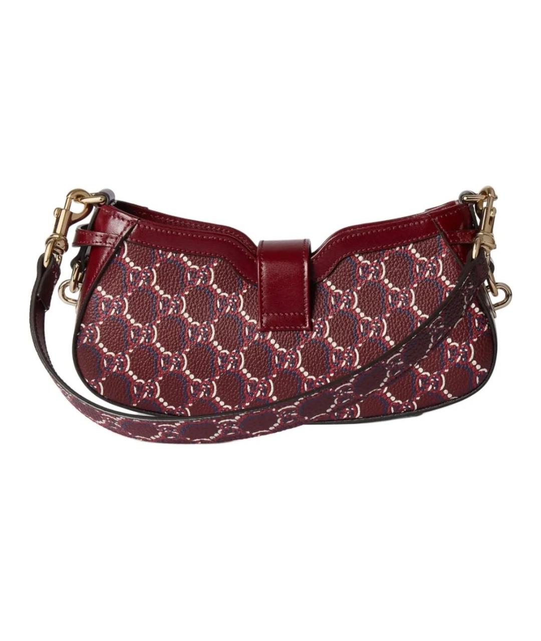 GUCCI Бордовая сумка через плечо, фото 2