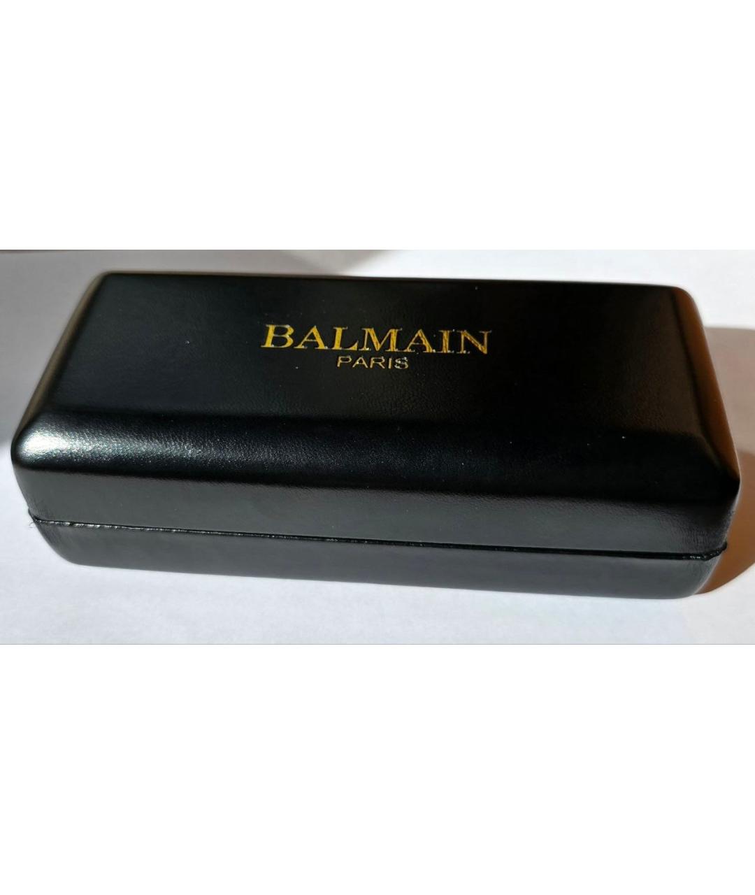BALMAIN Золотые солнцезащитные очки, фото 8