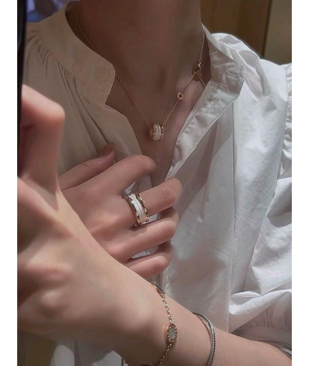 BVLGARI Золотое колье из розового золота, фото 6