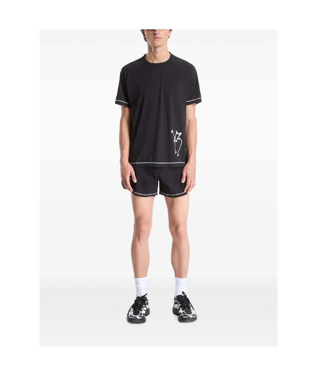 Y-3 Черная футболка, фото 5
