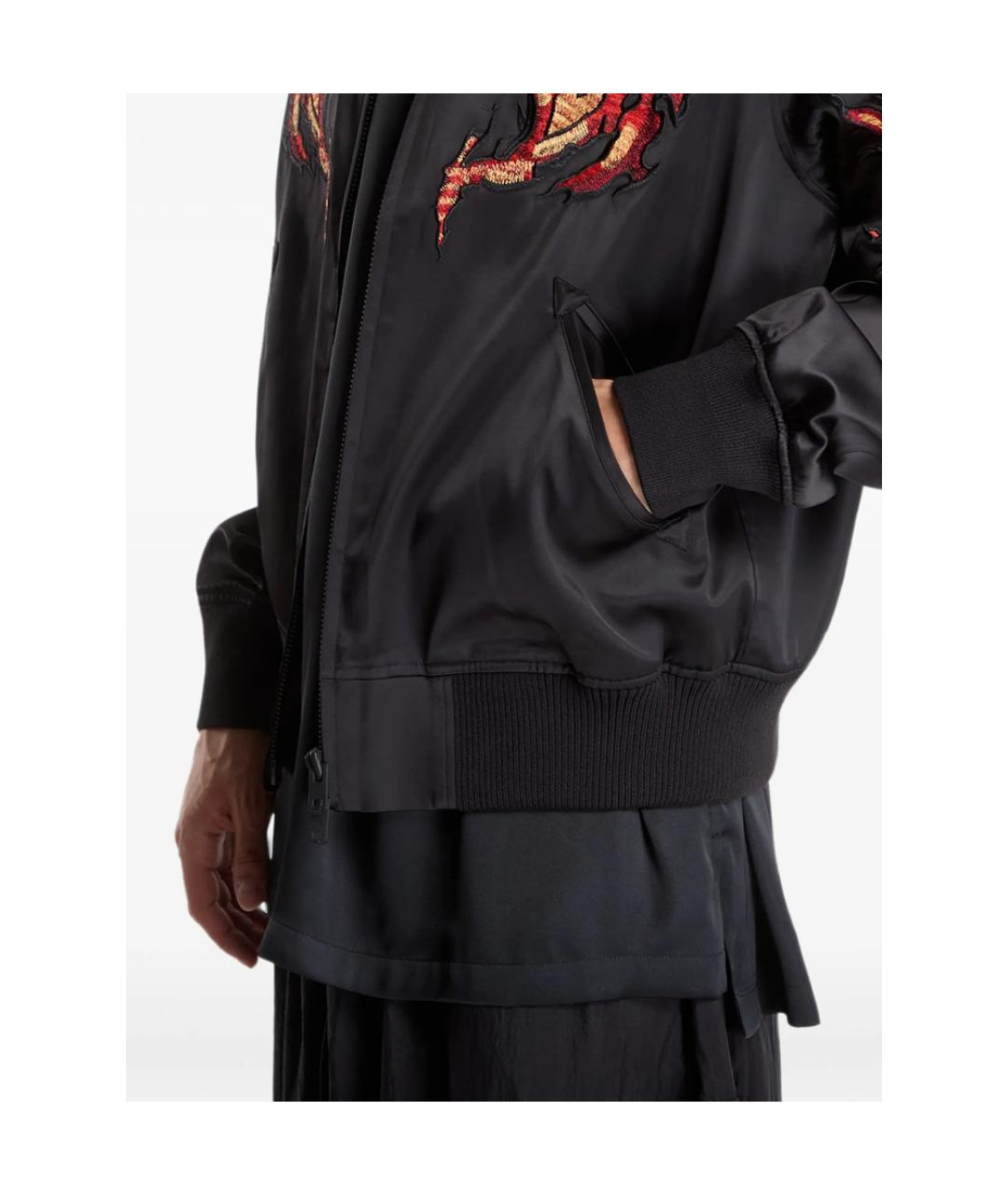 Y-3 Черная куртка, фото 3