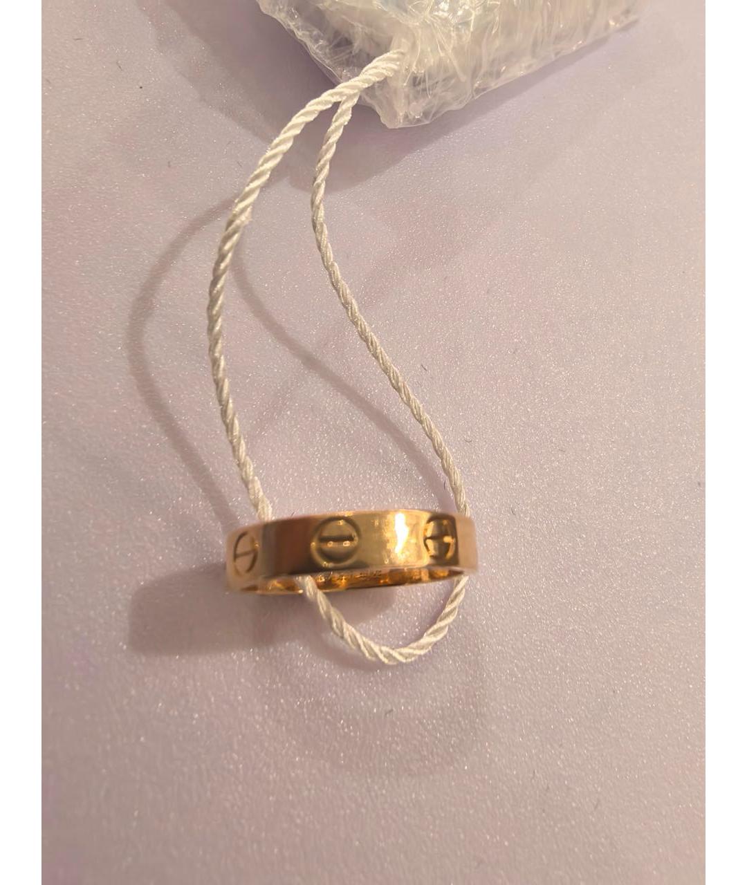 CARTIER Золотое кольцо из розового золота, фото 2