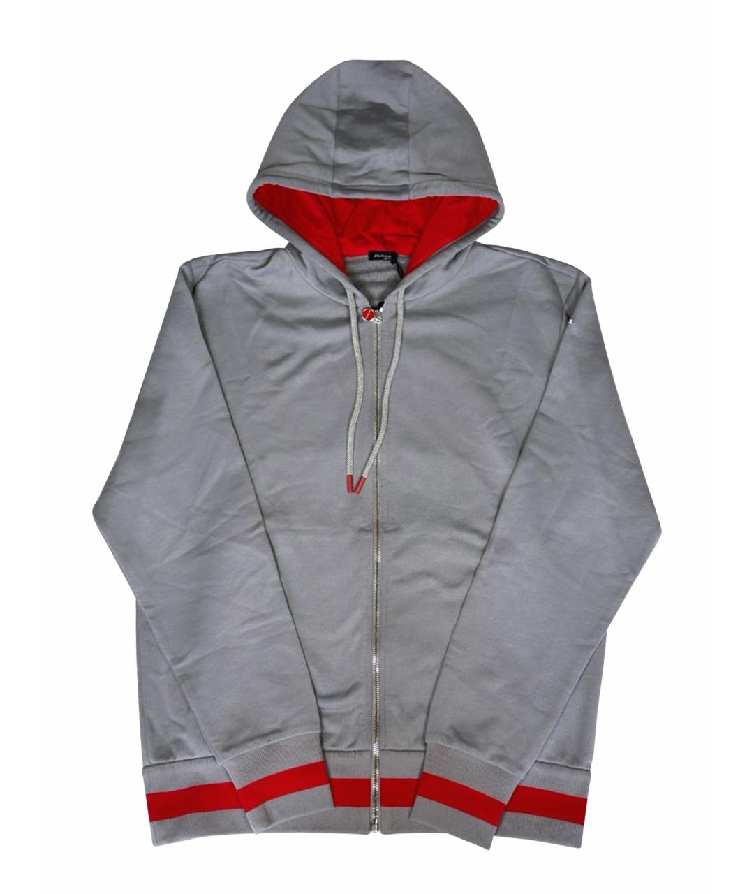KITON Серый хлопковый спортивный костюм, фото 1