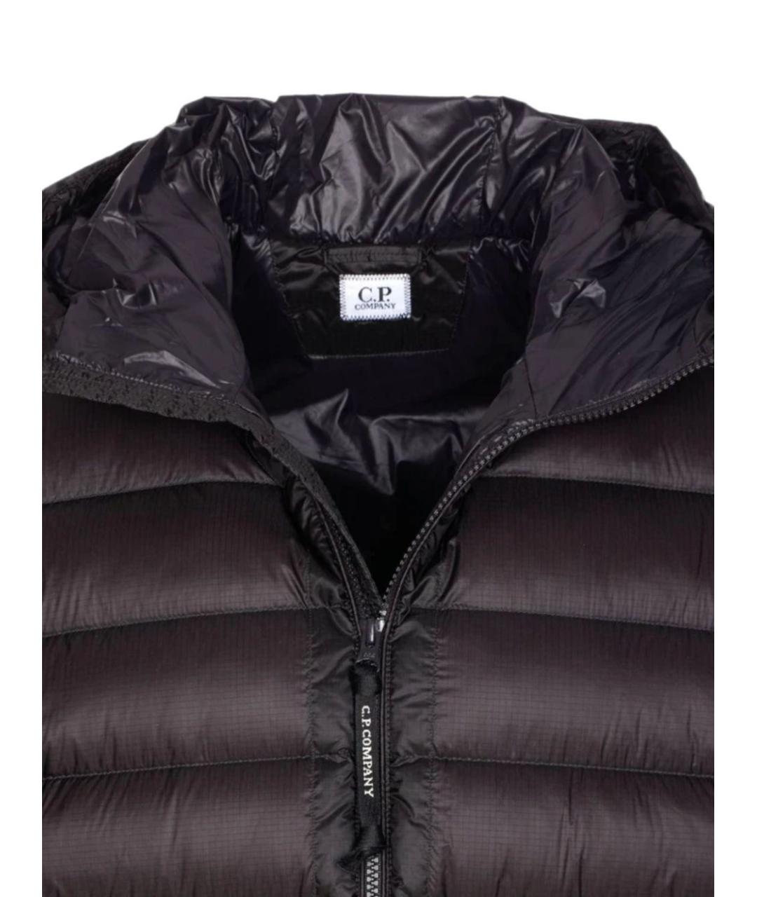CP COMPANY Черная полиамидовая куртка, фото 4