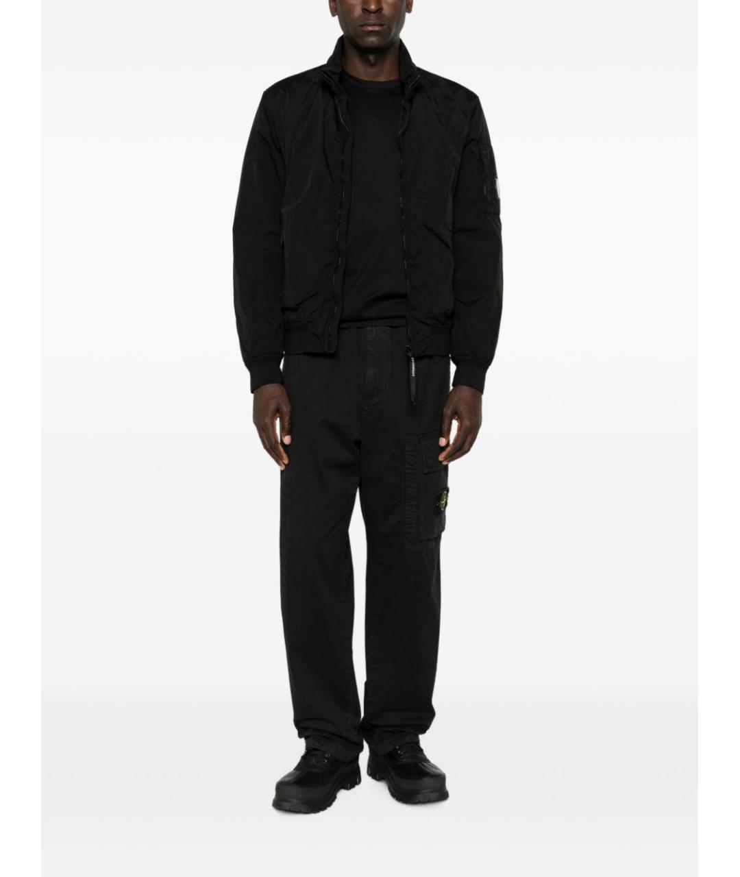 CP COMPANY Черная полиамидовая куртка, фото 2