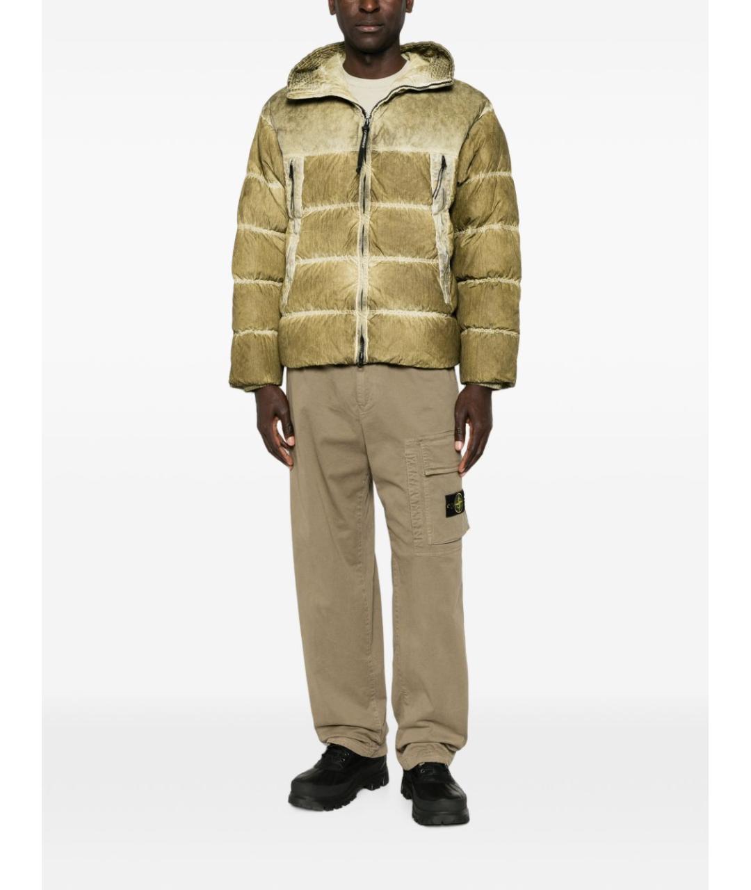 CP COMPANY Хаки полиамидовая куртка, фото 4