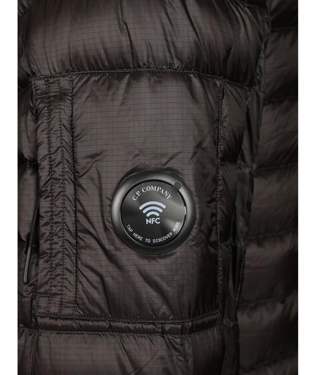 CP COMPANY Черная полиамидовая куртка, фото 5