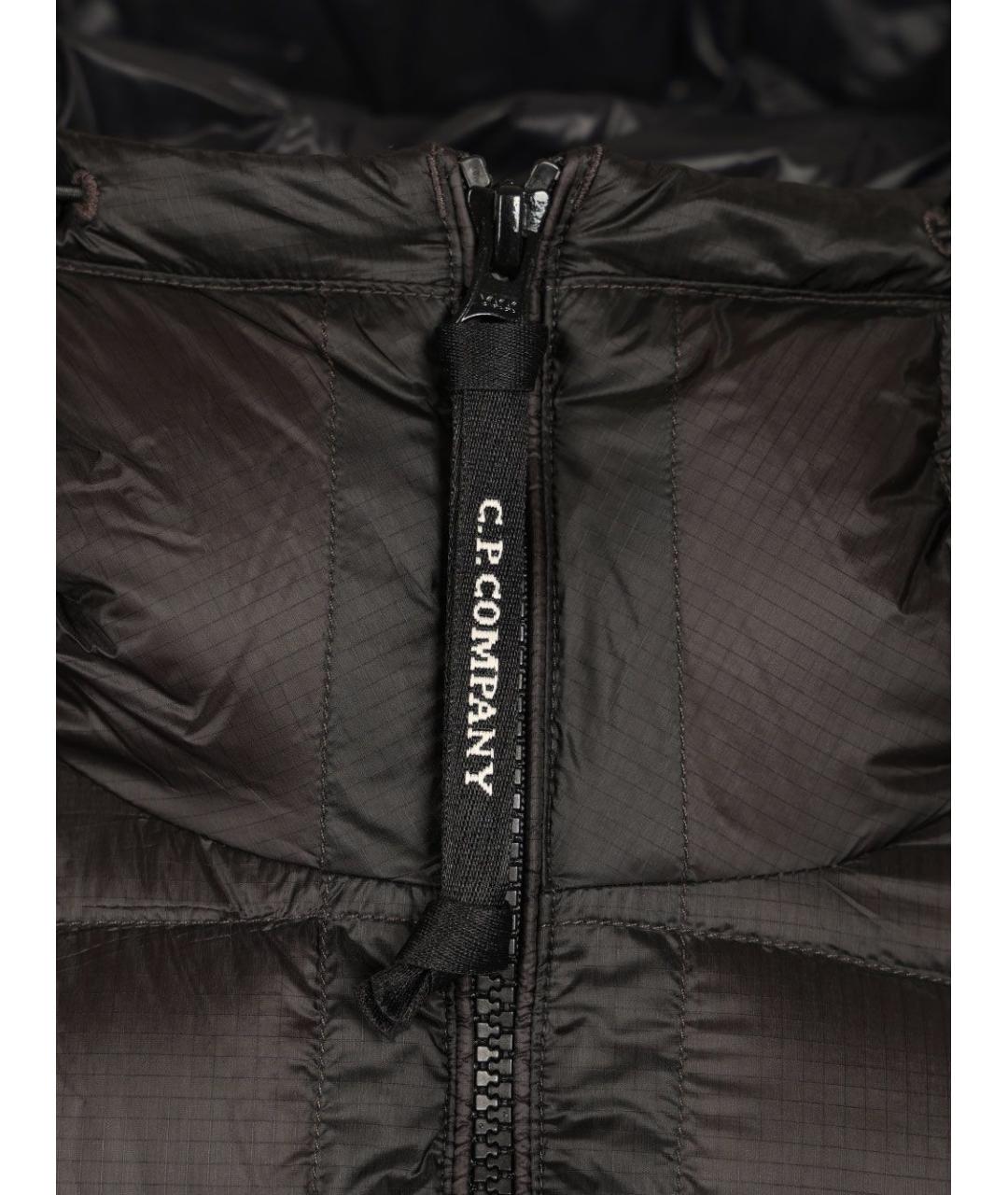 CP COMPANY Черная полиамидовая куртка, фото 3