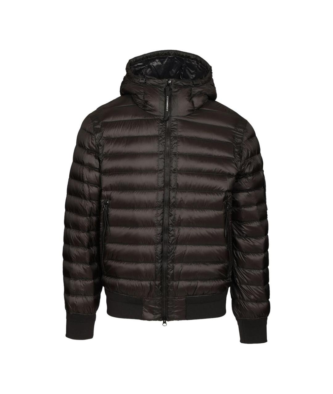 CP COMPANY Черная полиамидовая куртка, фото 1