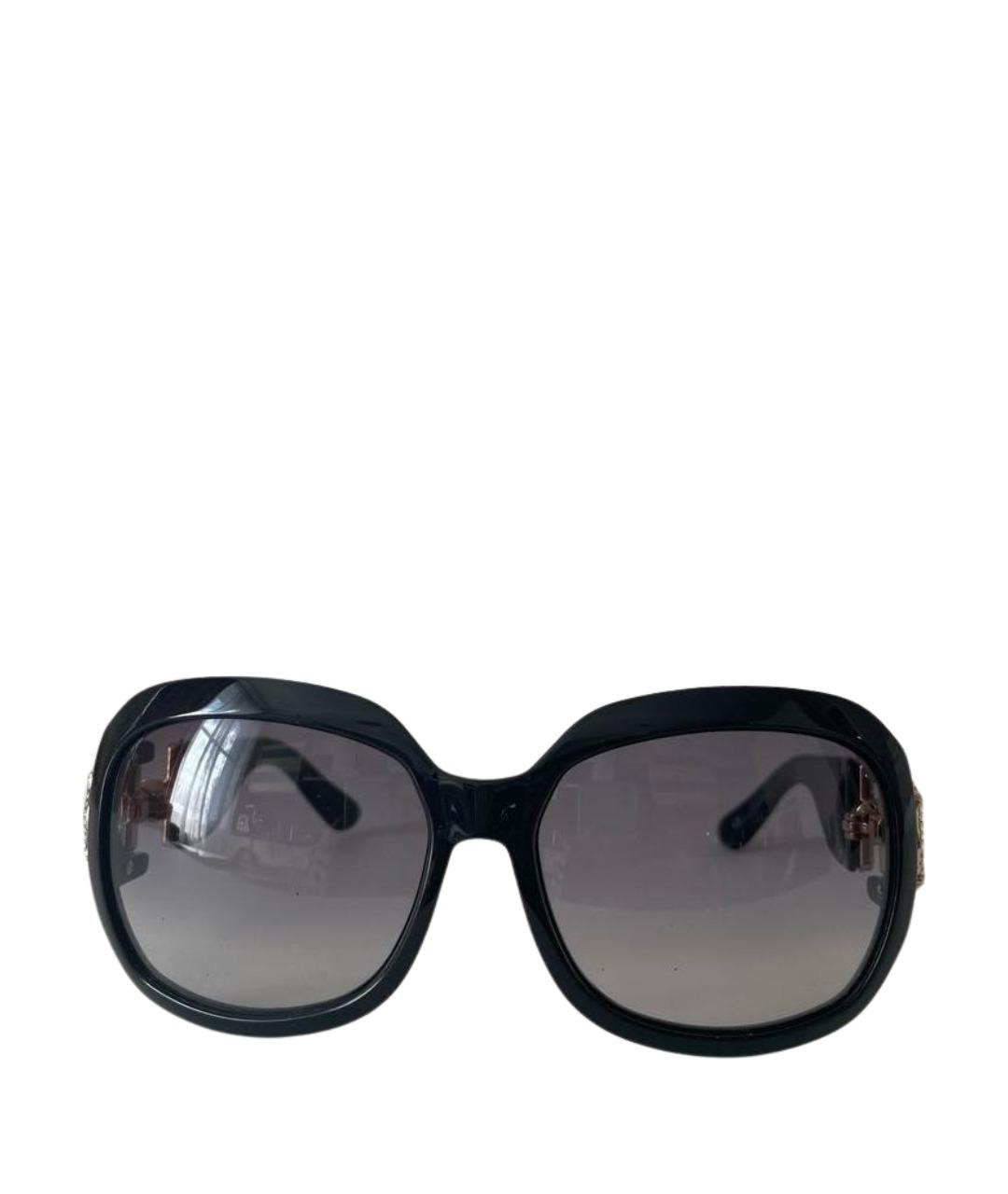 GUCCI Черные пластиковые солнцезащитные очки, фото 1