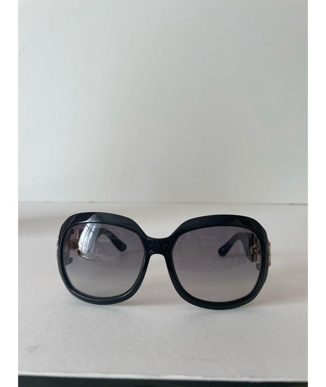 GUCCI Черные пластиковые солнцезащитные очки, фото 8