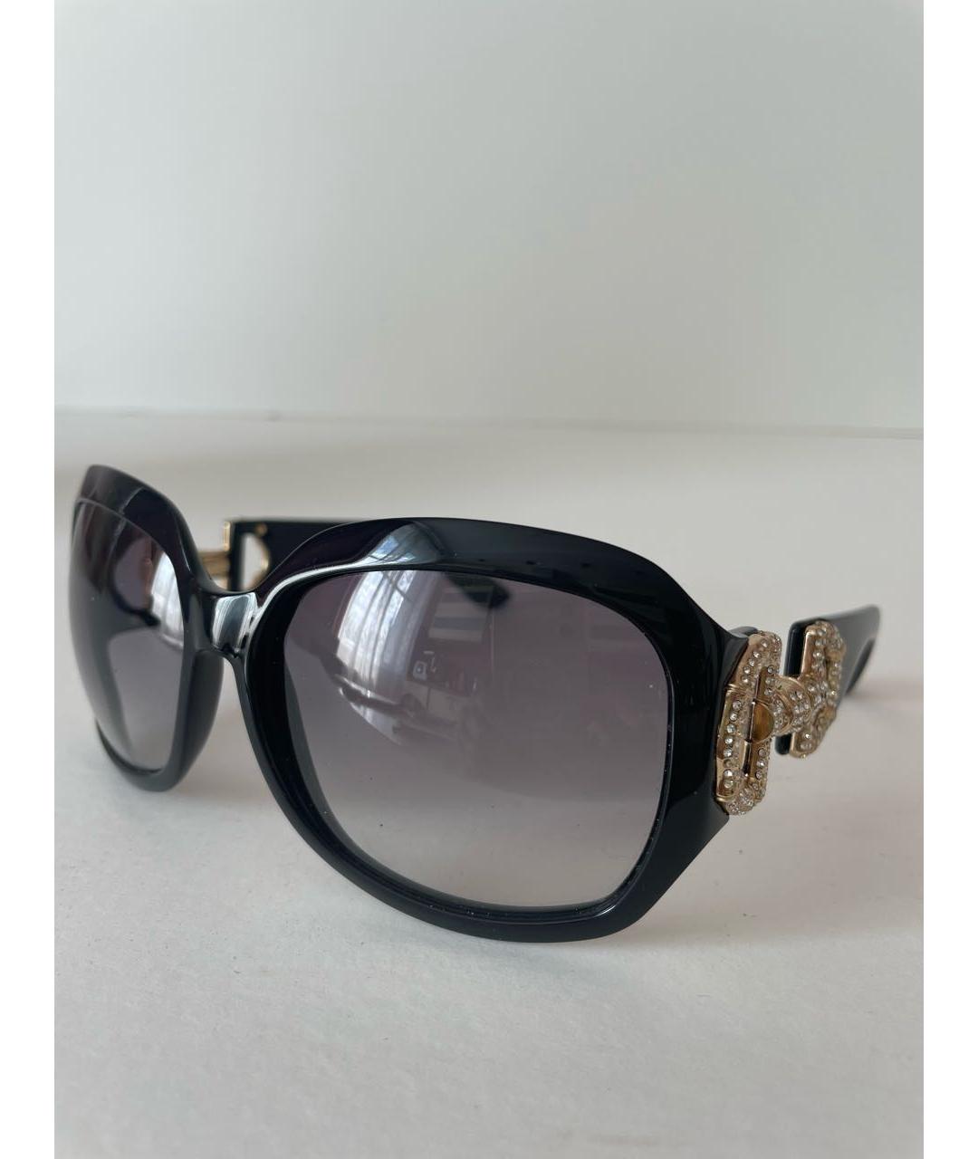GUCCI Черные пластиковые солнцезащитные очки, фото 2