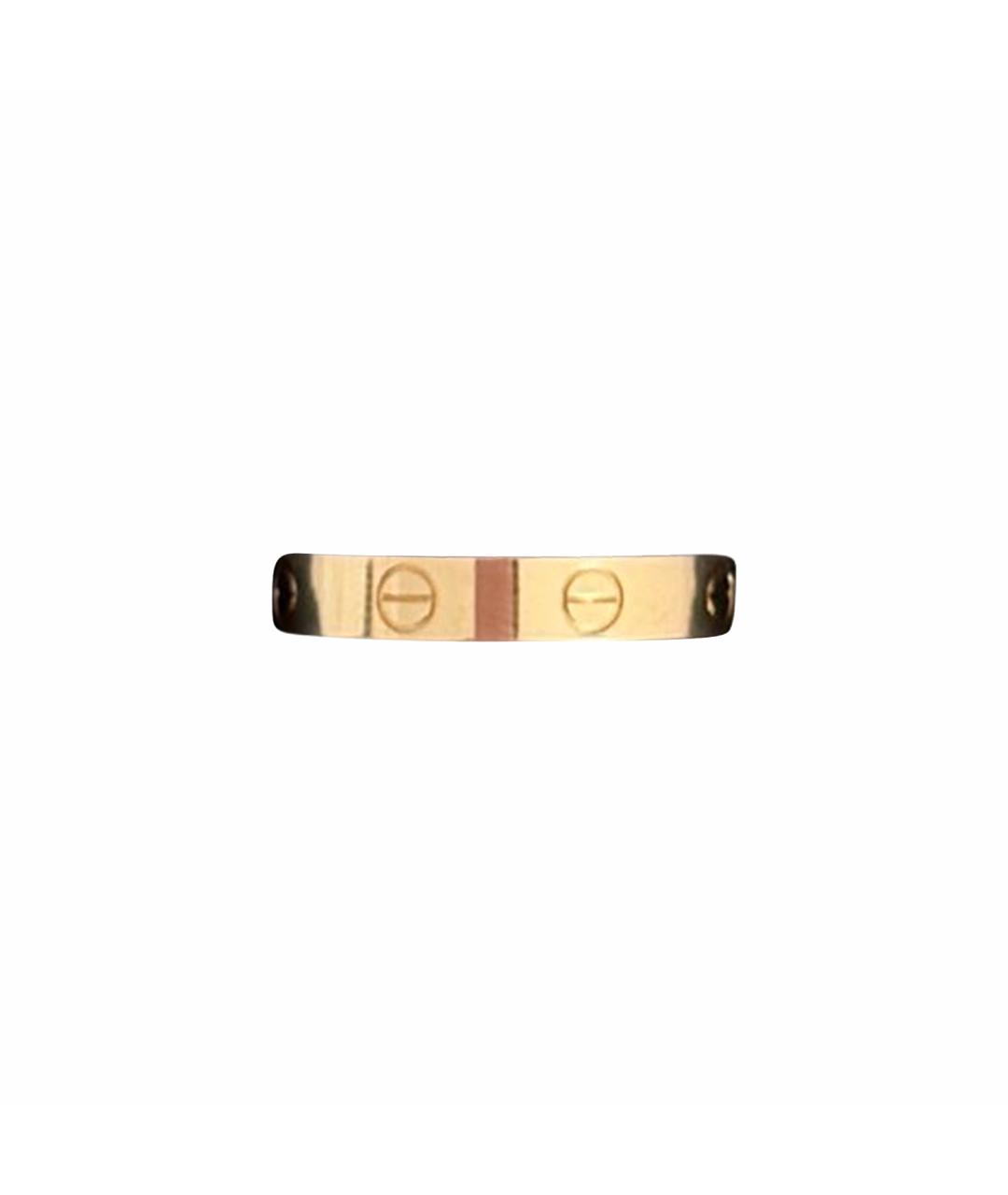 CARTIER Золотое кольцо из желтого золота, фото 1