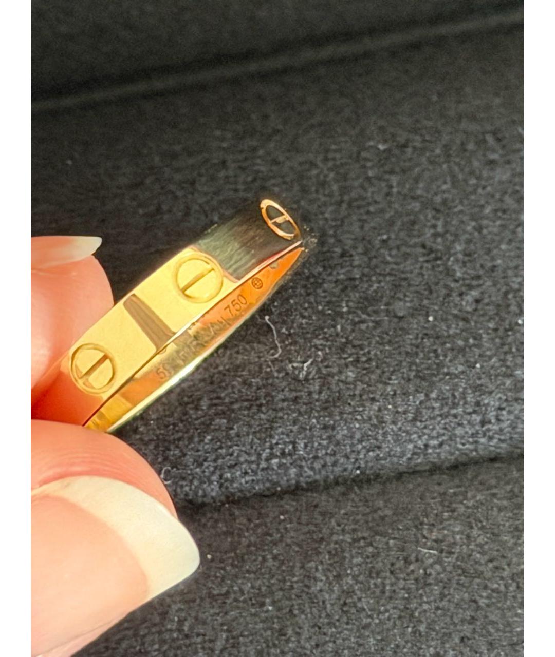 CARTIER Золотое кольцо из желтого золота, фото 2