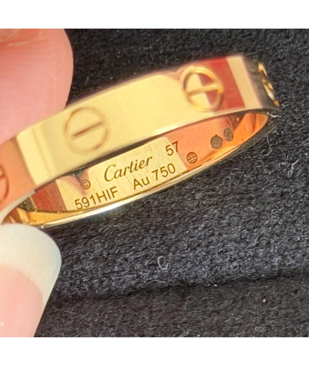 CARTIER Золотое кольцо из желтого золота, фото 3