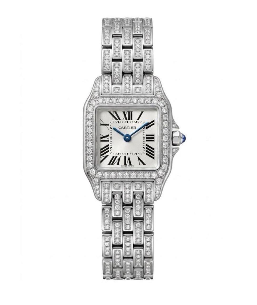CARTIER Серебряные металлические часы, фото 1