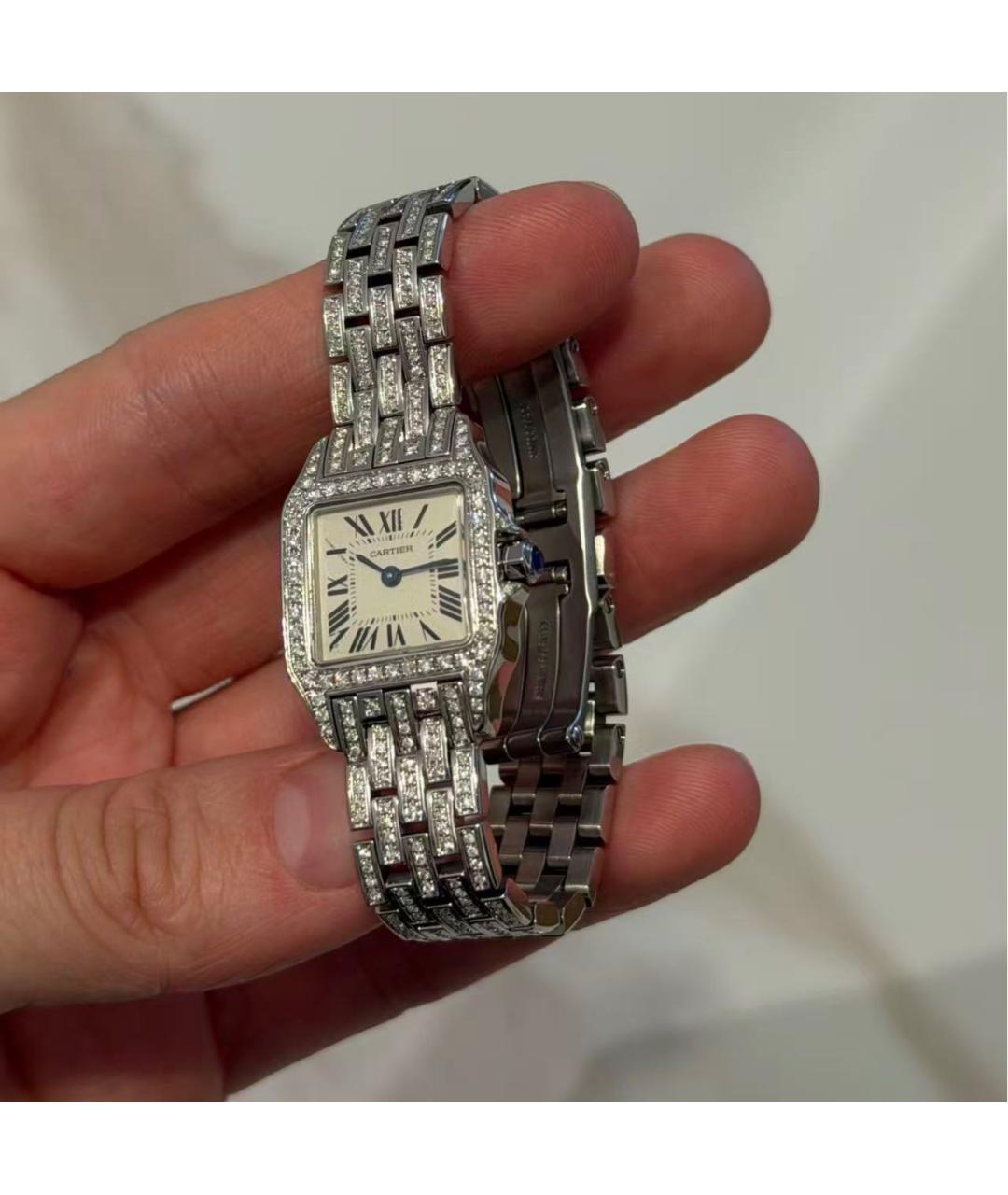 CARTIER Серебряные металлические часы, фото 3
