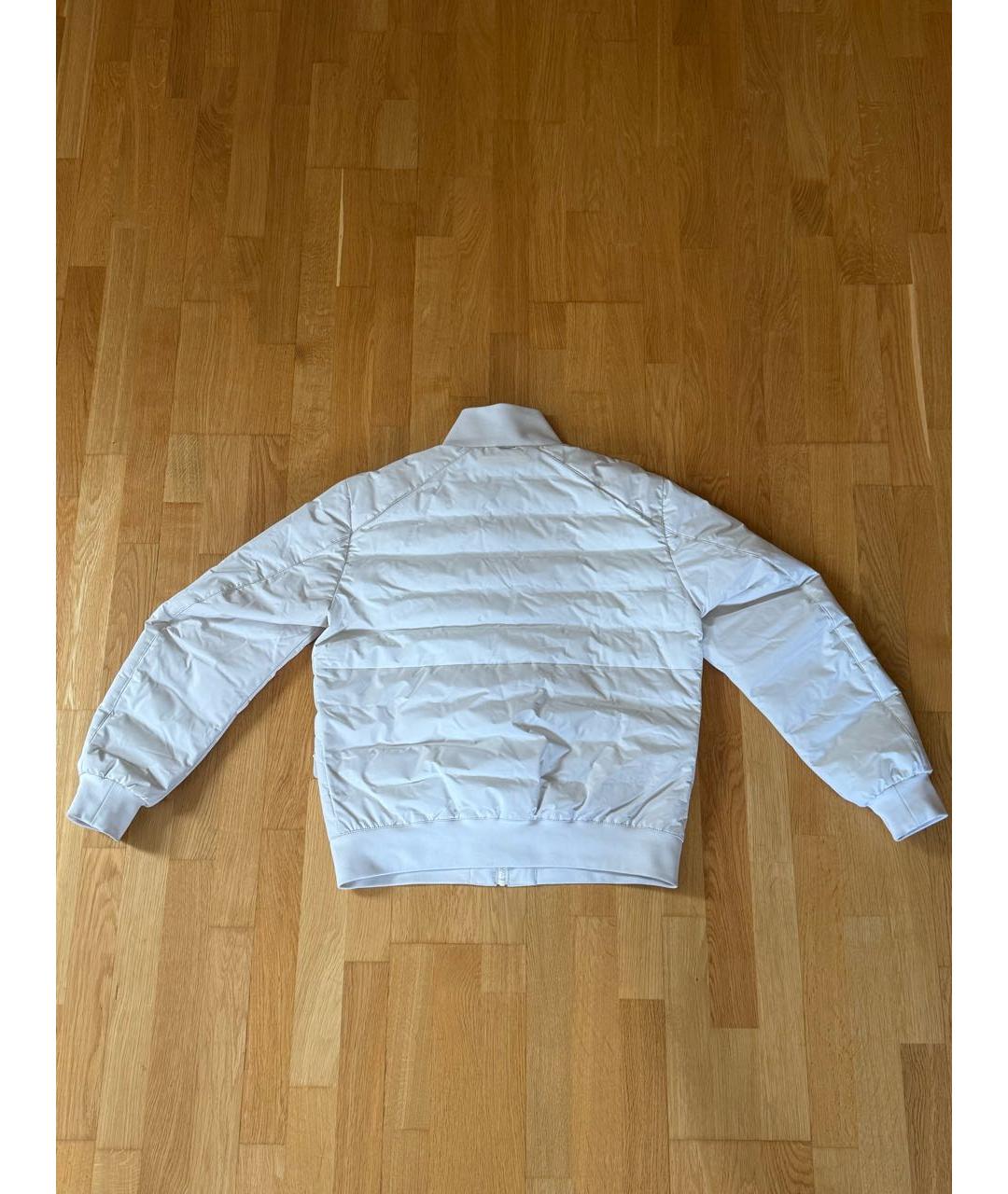HUGO BOSS Белая полиэстеровая куртка, фото 2