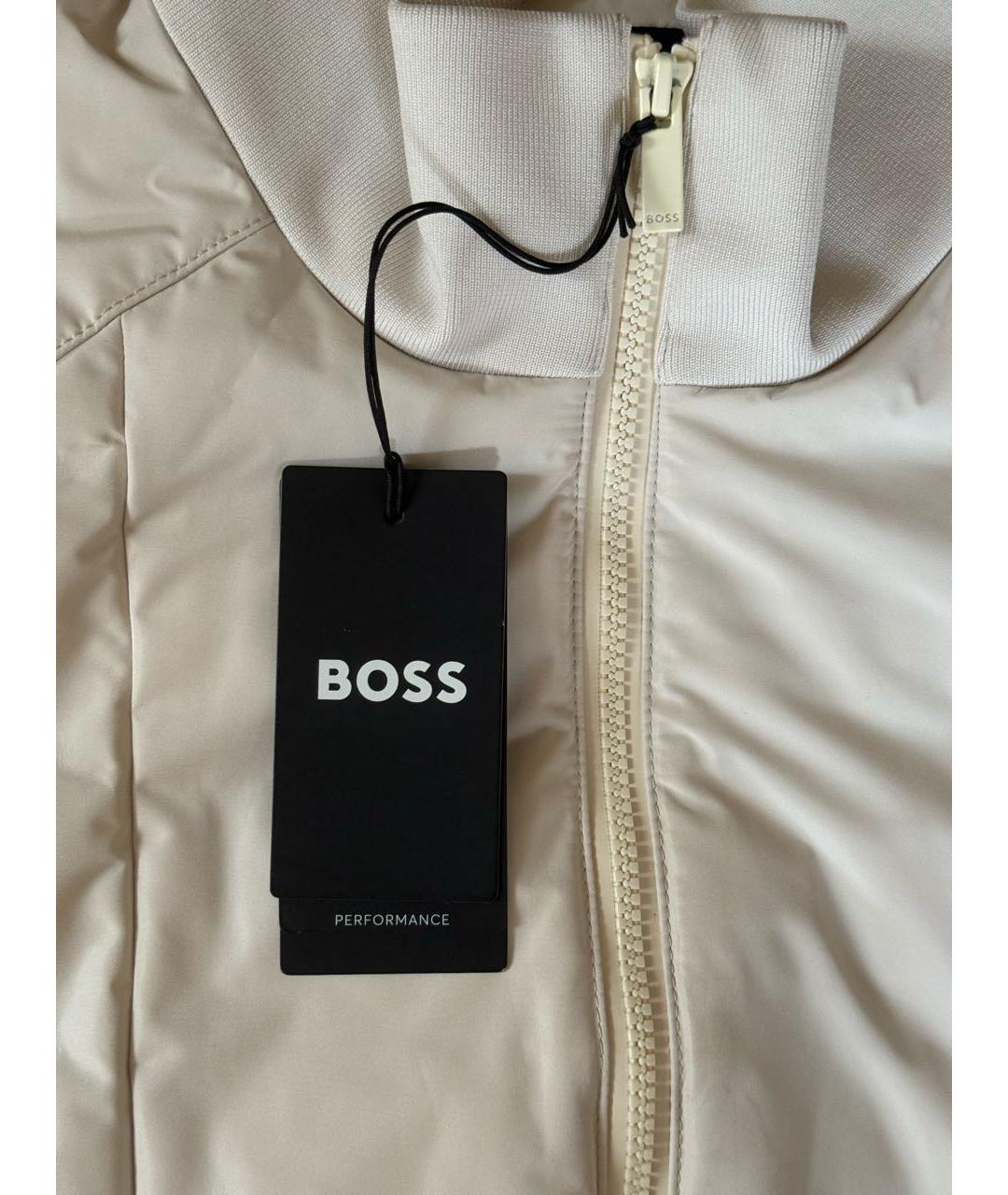 HUGO BOSS Белая полиэстеровая куртка, фото 6