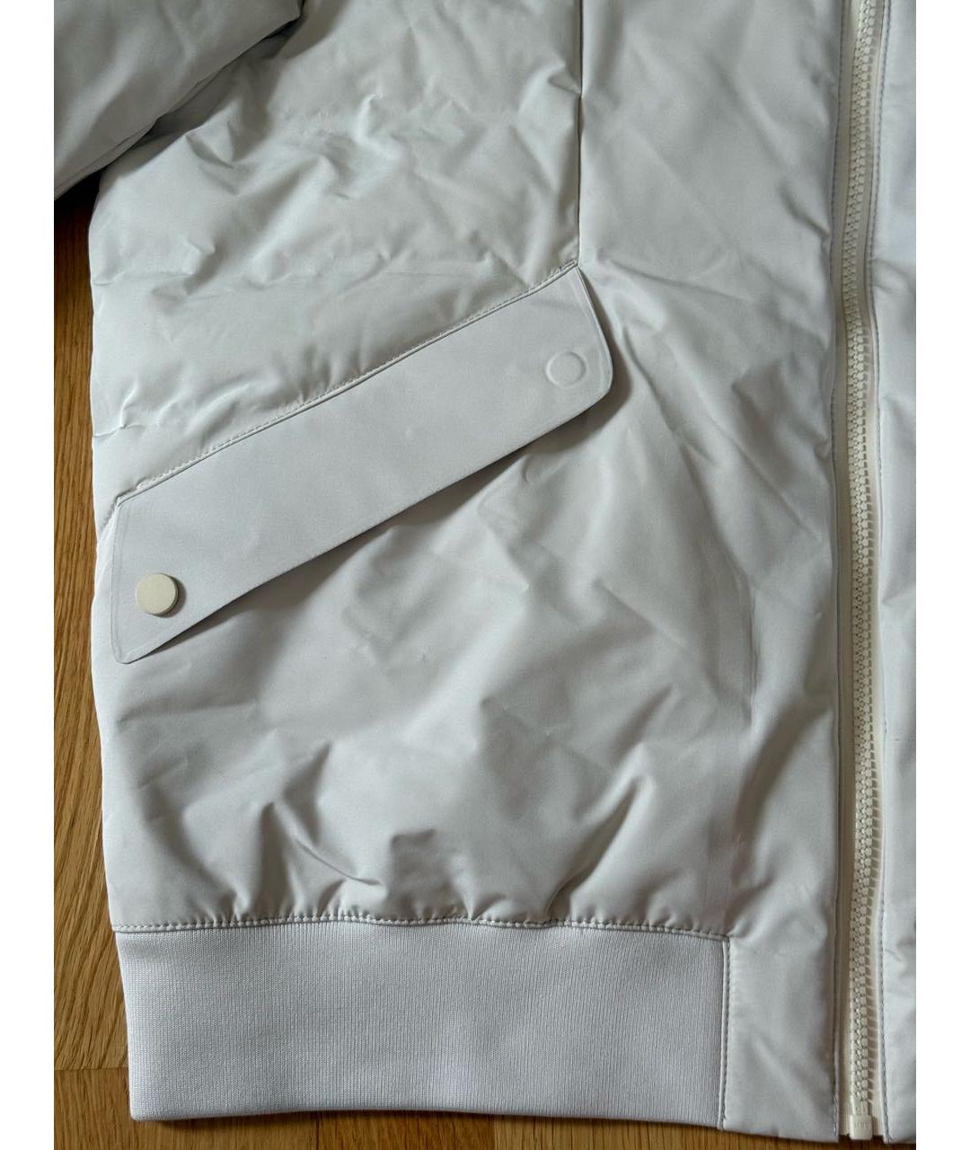 HUGO BOSS Белая полиэстеровая куртка, фото 4