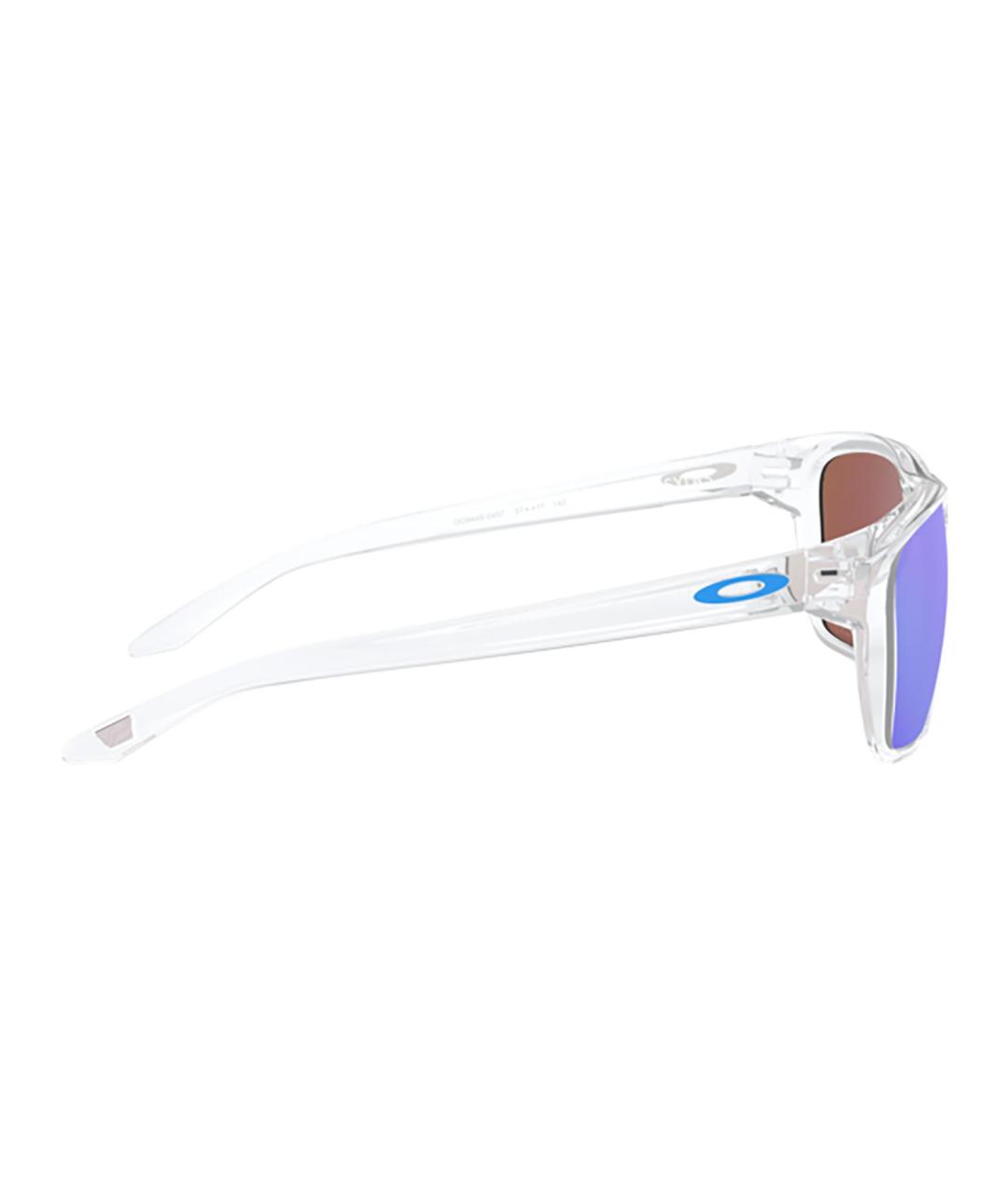 OAKLEY Белые пластиковые солнцезащитные очки, фото 3