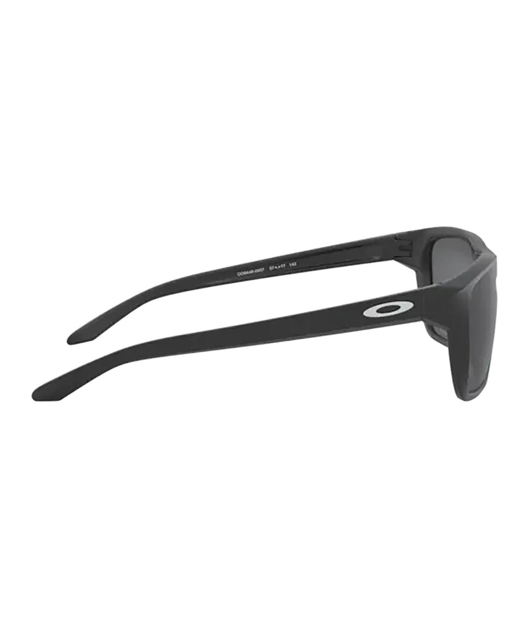 OAKLEY Черные пластиковые солнцезащитные очки, фото 3