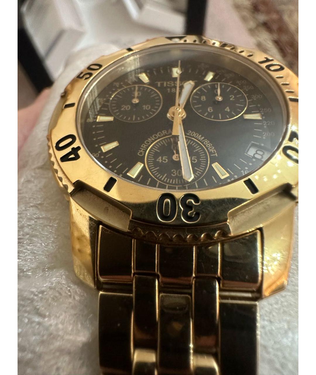 TISSOT Золотые часы, фото 7