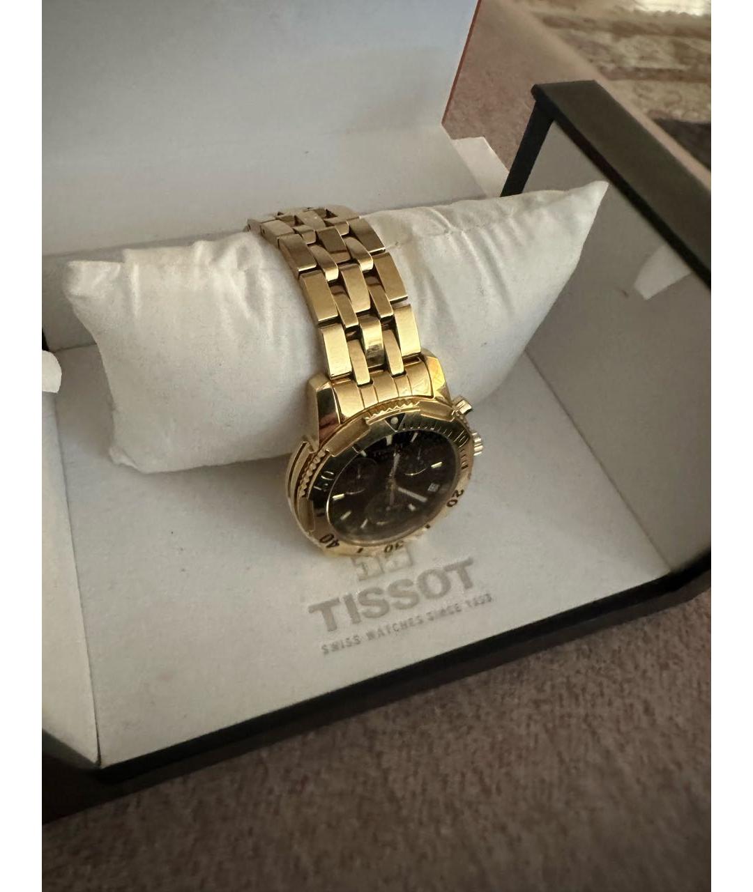TISSOT Золотые часы, фото 3