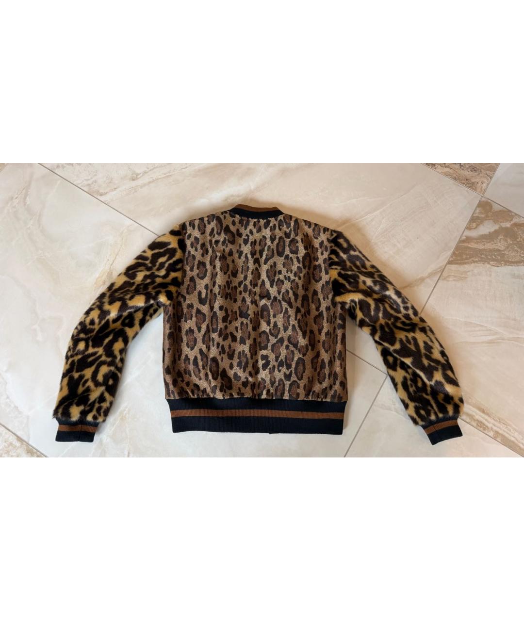 DRIES VAN NOTEN Коричневая вискозная куртка, фото 2