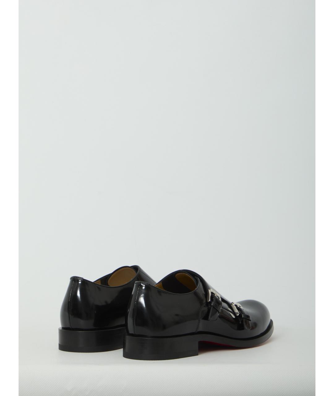 CHRISTIAN LOUBOUTIN Черные туфли из лакированной кожи, фото 3