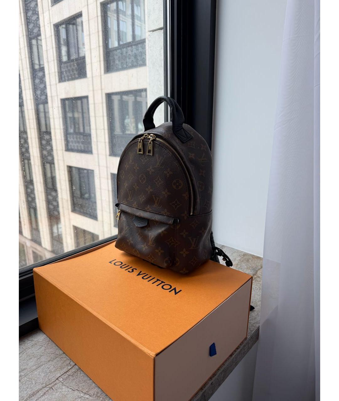 LOUIS VUITTON Коричневый рюкзак, фото 2