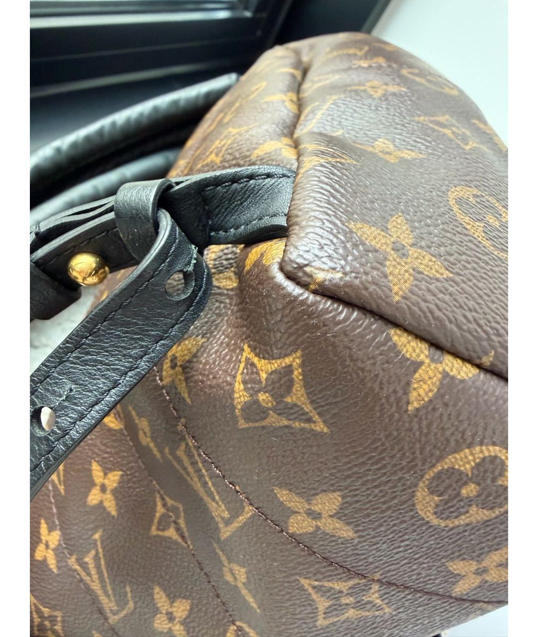 LOUIS VUITTON Коричневый рюкзак, фото 6