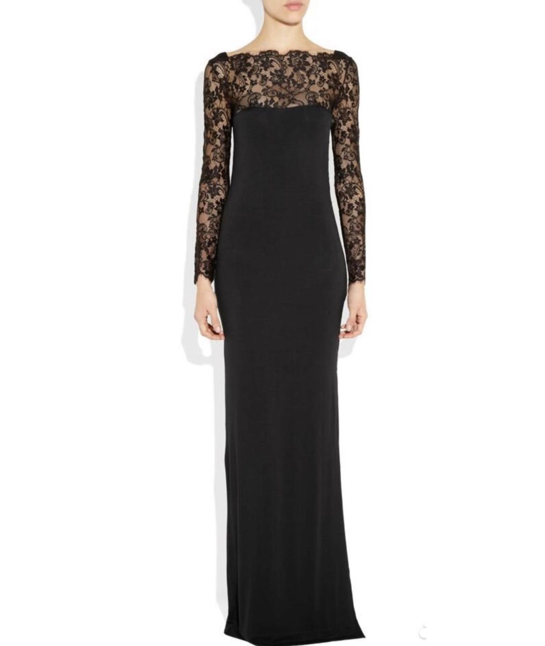BY MALENE BIRGER Черное кружевное вечернее платье, фото 9
