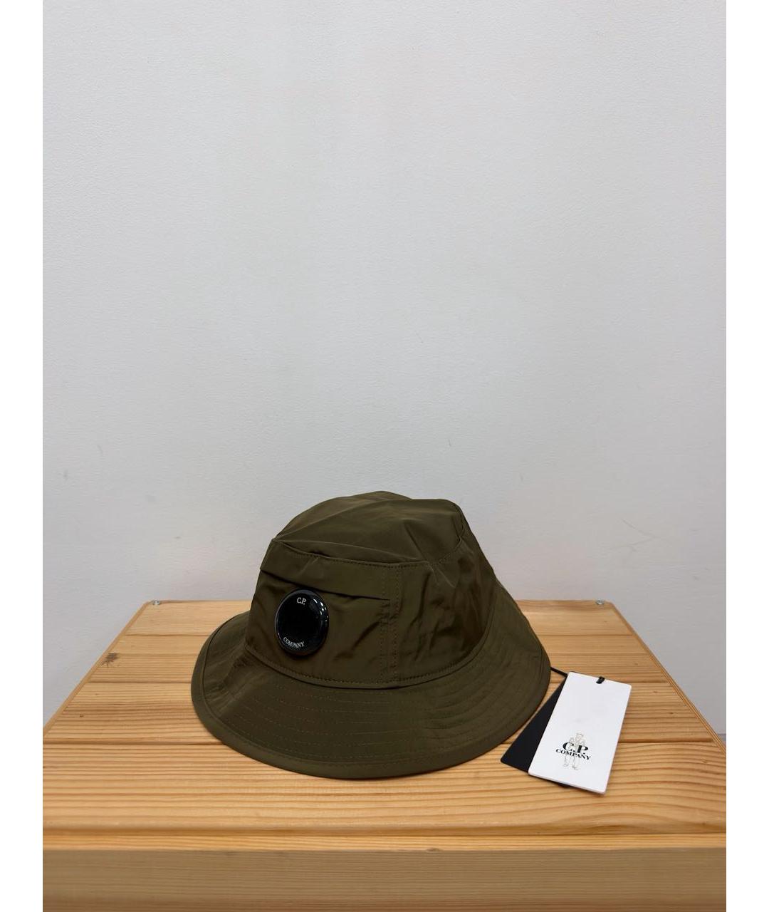CP COMPANY Зеленая синтетическая шляпа, фото 5