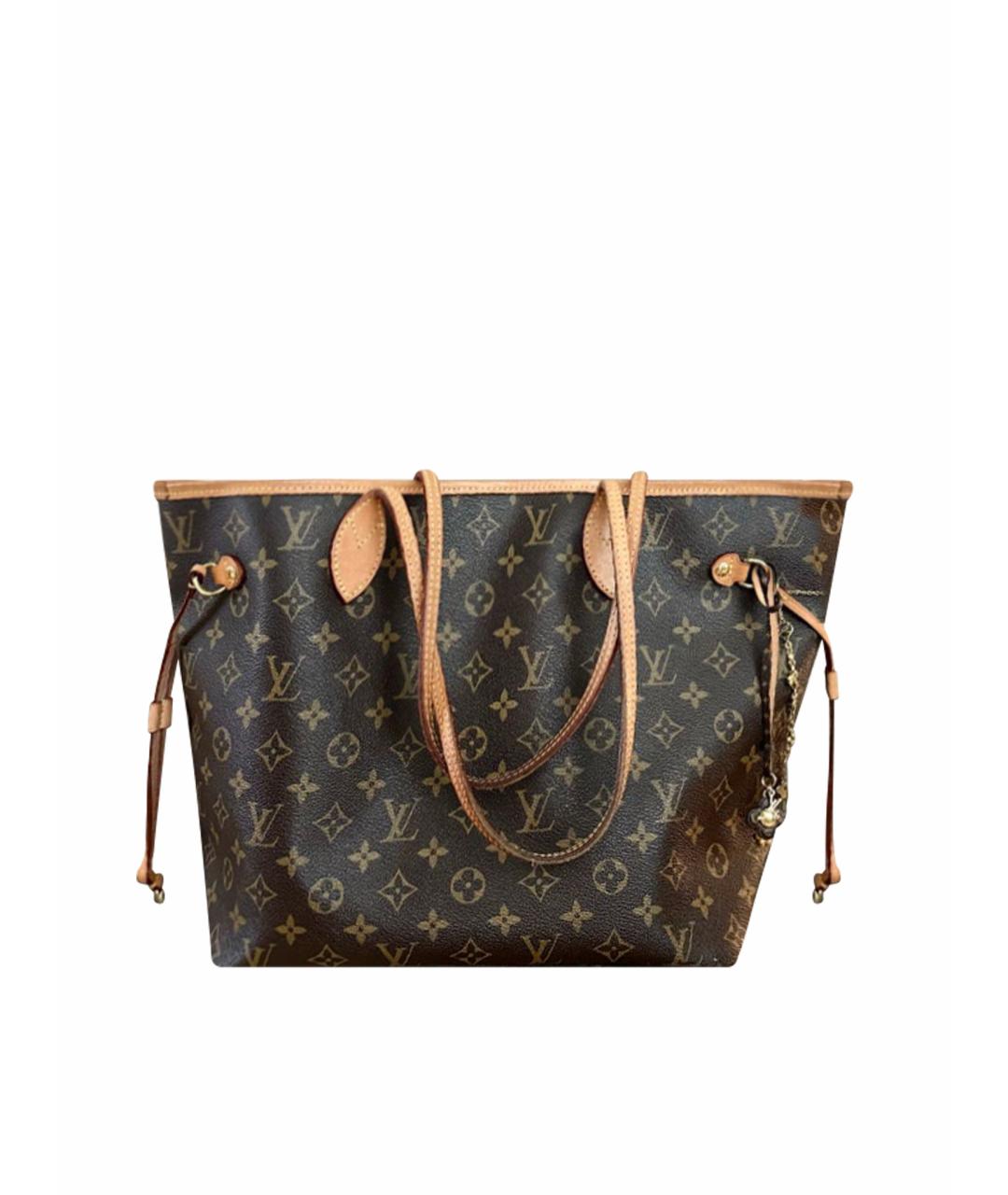 LOUIS VUITTON Коричневая сумка тоут, фото 1