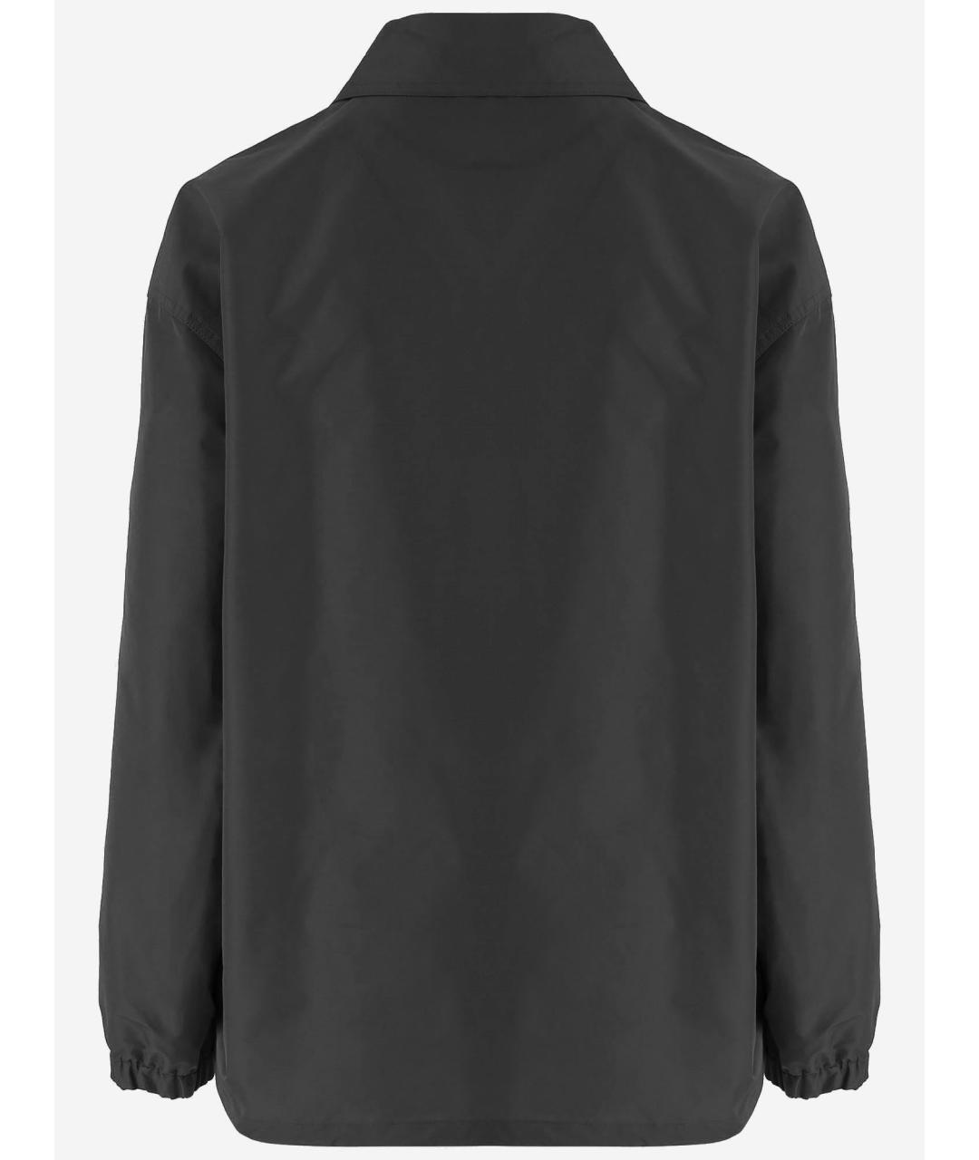 JIL SANDER Черная полиэстеровая куртка, фото 3