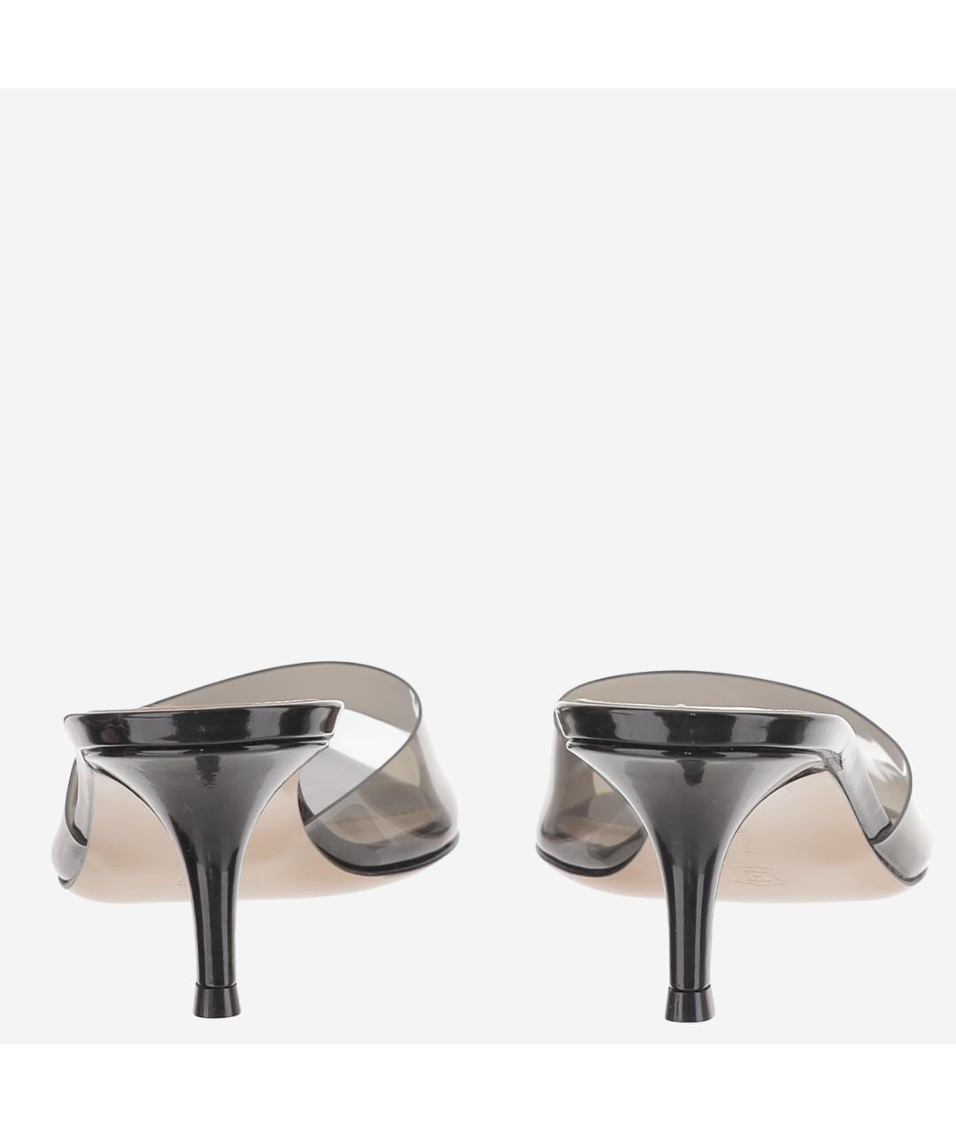 GIANVITO ROSSI Черные мюли, фото 3