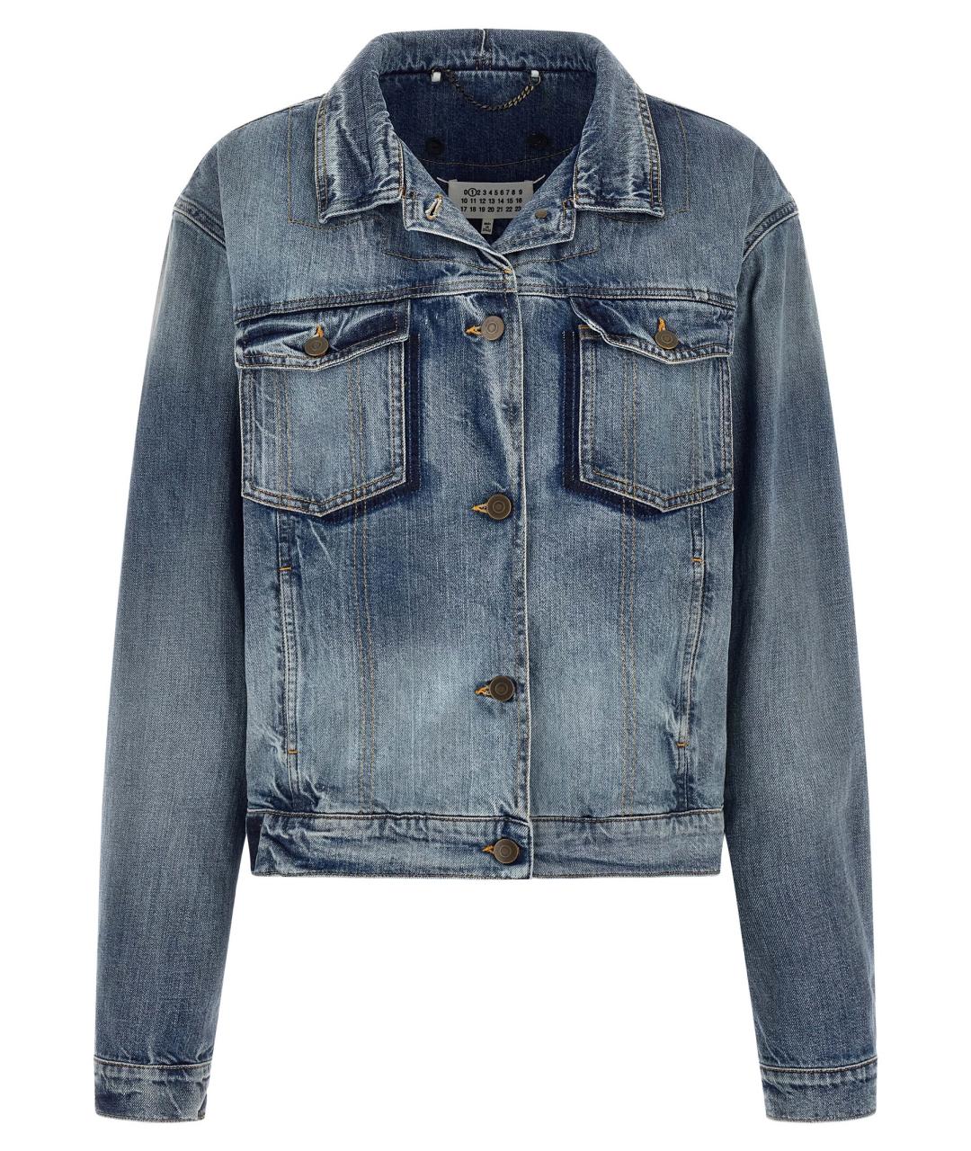 MAISON MARGIELA Синяя хлопковая куртка, фото 1