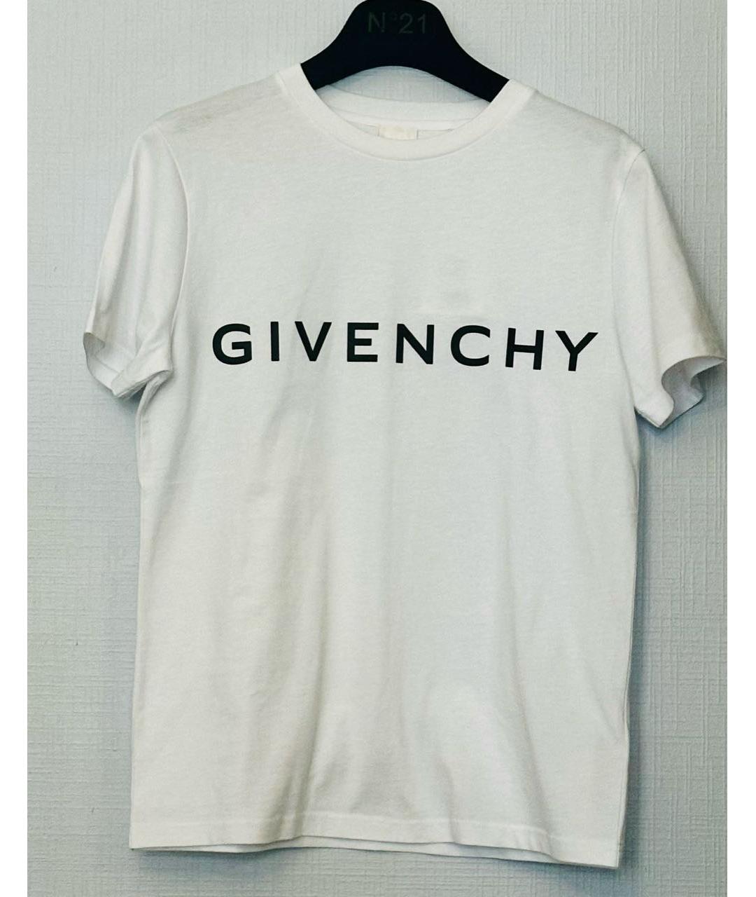 GIVENCHY Белый хлопковый детская футболка / топ, фото 7